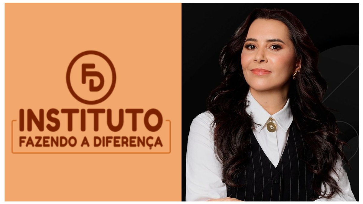 Conheça o Instituto FD e a sua fundadora Angela Sirino. | Foto: Montagem.